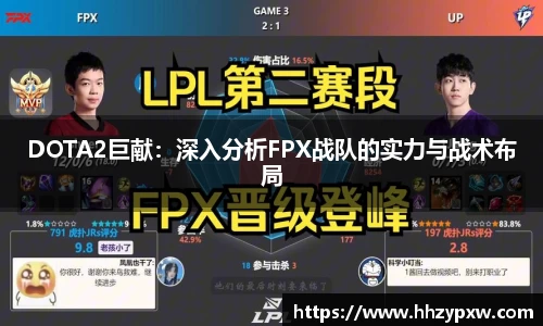 DOTA2巨献：深入分析FPX战队的实力与战术布局